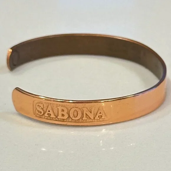Sabona London Copper 6" Cuff Bracelet - Picture 7 of 9